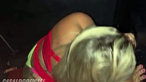 Hey, I went to a swing house, sucked a lot at glory hole, and got pounded by a stud while hubby filmed!