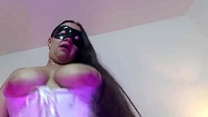 Cheating stepbrother's wife says, 'ride me like a true Latina whore' in homemade sex.