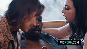 Hot Interracial Foursome Sex - Whitney Wright Christy Love Liv Revamped