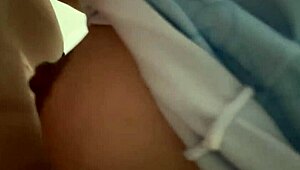 He ate his latina neighbor outdoors and filled her pussy with milk