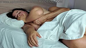 Full Video! Stepson Fucks Stepmom Over Girlfriend in Wild Scene