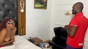 Cougar Lady Fucks Attendant