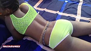 homemade video with teen and cute black girlfriend