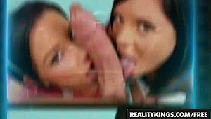 RealityKings - Tranny Surprise Starring Adriana Rodrigues And Da Monique Alexander