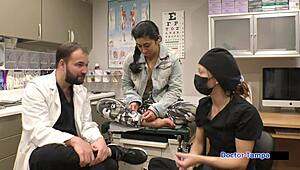 Dr. Tampa Conducts Intimate Physical On Jasmine Rose At University