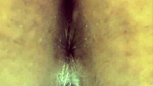 Filled my ass with cum, now lick it clean!