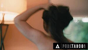 Petite Lulu Chu Caught Masturbating At Neighbor's Window