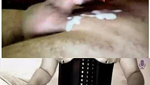 You and me sharing love forever in web chat.