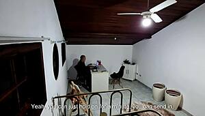 Student Seduced by Teacher for Desk Action During Test