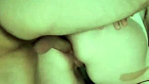 Pregnant brunette wife rides with tight swollen pussy