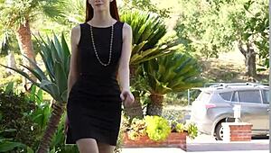 Curious Redhead Erin Everheart Convinces Friend for First DP Adventure