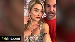 Hey, my nympho milf stepmom Kathryn begged for my cum in her pussy! 😳