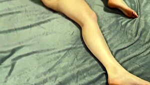 i cant take it anymore, he begged but the sexy stepmother kept goin till he creampied her ass again