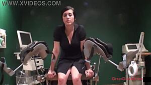 OMG Tina Lee Comet so shy at gyno exam with Doctor Tampa & Nurse Angel Rose! 😳