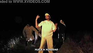 Guys fucking the music industry in a wild scene.