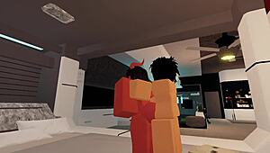 Slut Getting Fucked by Random Guy in Roblox