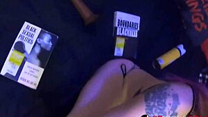 Quarantine Fun With Tattooed Chick Leya Falcon Masturbating Solo