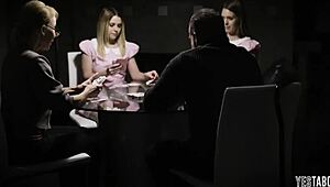 hey girls, wanna explain how grandpa got you both so naughty today?