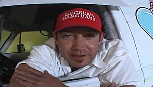 Alexis Love Licks Ice Cream Before Banging in Stockings