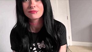 goth ex girlfriend kitty lynn breaks in for fun - alex adams