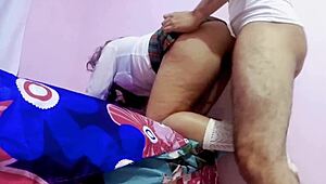 Le Hice De Todo Con Su Uniforme De Puta Alumna Mexicana �Me Cojo A Morra De Escuela Y La Hago Gemir Como Putita Real Casero