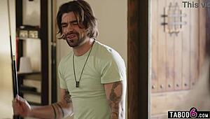 australian stepsister holly day plays doctor with monster cock