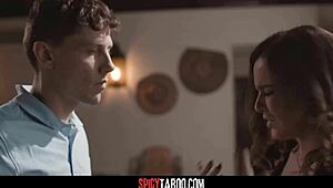 busty cheating wife fucks with her neighbor