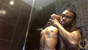 Rome Major pounds hard in steamy shower sex with deepthroat action.