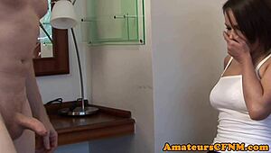 Cfnm Teen Sucking Cock Perfectly