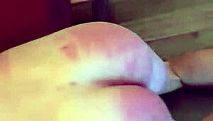 young girl loves getting her feet spanked 😘