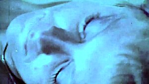 Hey, check out this vintage British granny secretary in retro action!