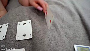 Eva Barbie Lost Strip Game, Took Deep Blowjob With Cum In Mouth