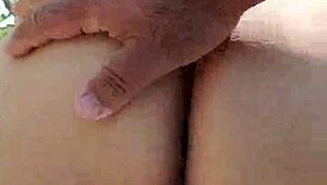 Mexican Prostitute Flashes Tits and Ass in Public Spot Before Sucking