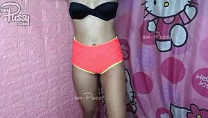 Nude Aerobics by a Young 18+ Asian Teen Chick