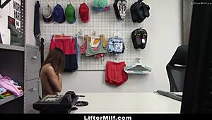 guard, why strip this milf naked just to get horny for her?