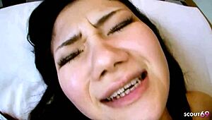 Small Tits Japanese Teen Seducing Step-Brother for POV Fuck