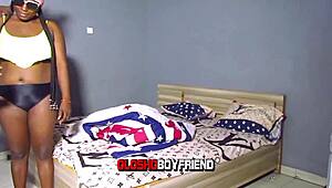 Olosho Girlfriend Begs For Big Cock Fucking
