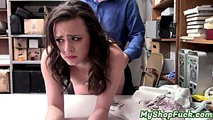 Intense Mouth Fucking Punishment For Thief