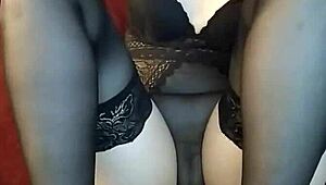 Doing Footjob In Stockings First Try In My Life