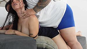 Hey, I'm alone, does my stepmother really want to heat things up?