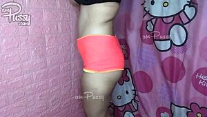 Nude Aerobics by a Young 18+ Asian Teen Chick