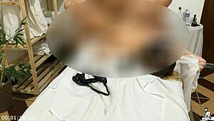 My hot bahia patient gave me her pussy during massage!