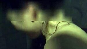 Asian Slut Wife Masturbates with Dildo and Vibrator in Gym Shower