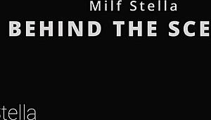 Stella's Hairy Pussy Solo Play with Intense Close-Ups.