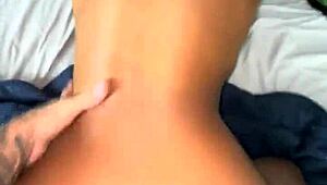 Wild interracial sex with Allan Guerra 😈