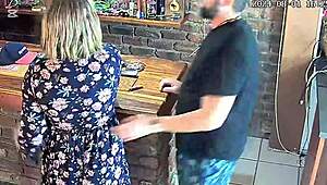 Caught wife banging pool guy on hidden cctv footage last week