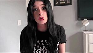 goth ex girlfriend kitty lynn breaks in for fun - alex adams