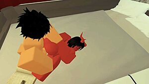 Slut Getting Fucked by Random Guy in Roblox