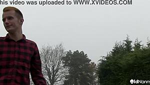 sam bourne's wild ride with mature lacey starr in a hot british foursome.