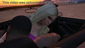 Franklin gets hooker service in gta 5